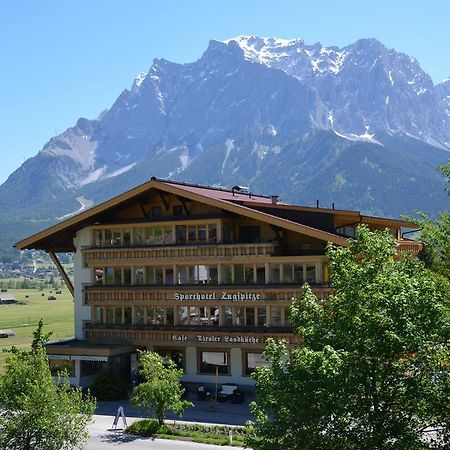 Sporthotel Zugspitze Lermoos Esterno foto