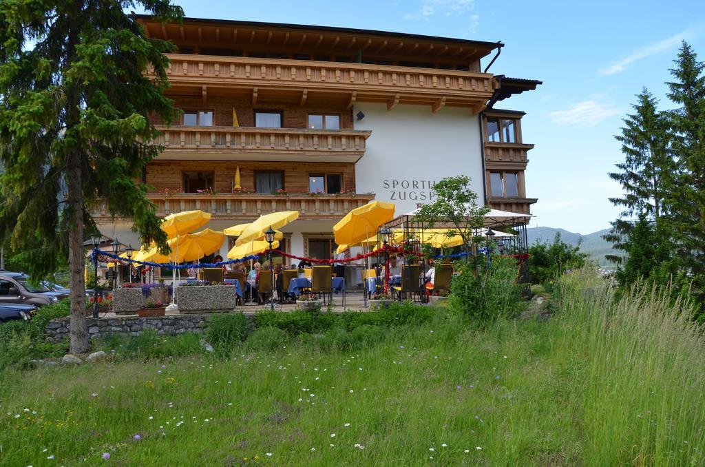 Sporthotel Zugspitze Lermoos Esterno foto