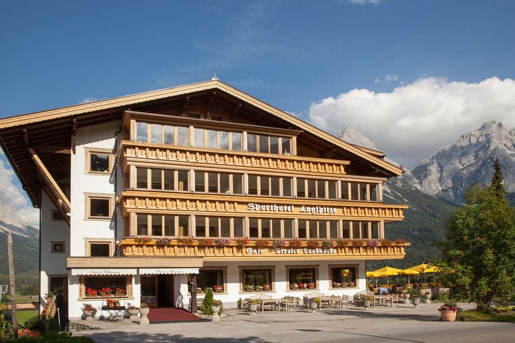 Sporthotel Zugspitze Lermoos Esterno foto