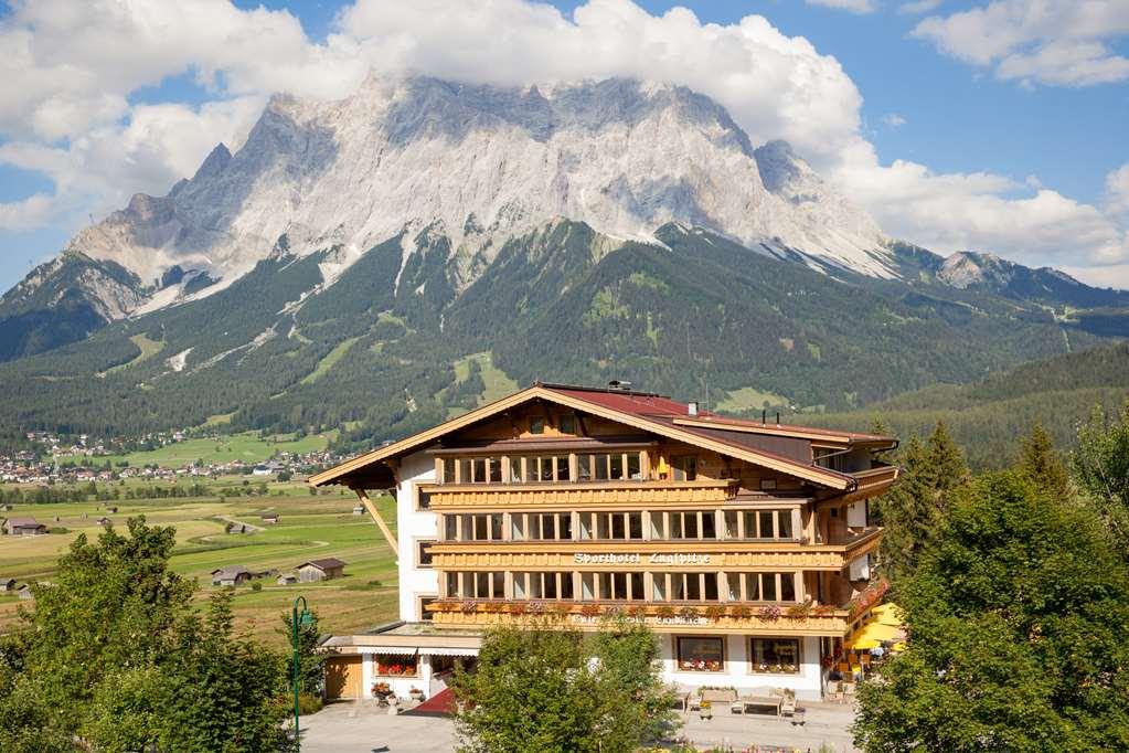 Sporthotel Zugspitze Lermoos Esterno foto