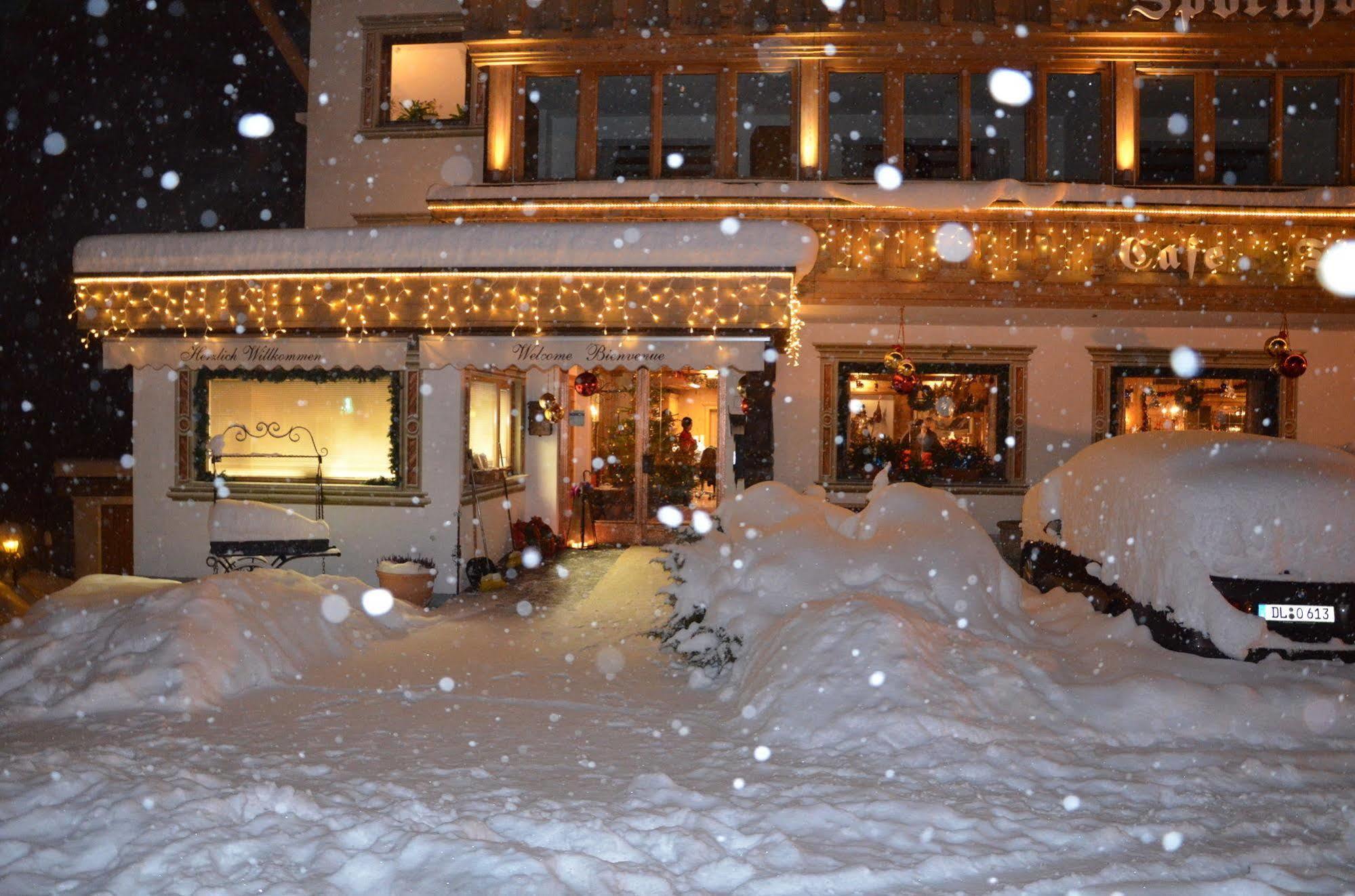Sporthotel Zugspitze Lermoos Esterno foto